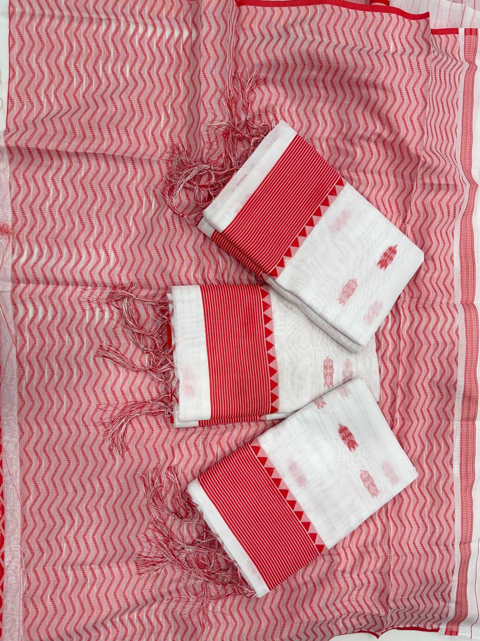 Soft Lilan Slab Saree with Jacquard Work