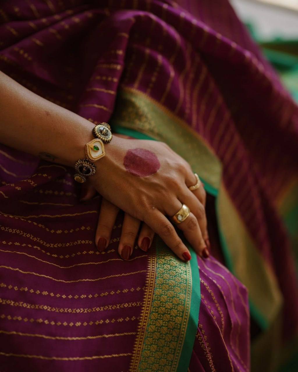Soft Lichi Silk Saree