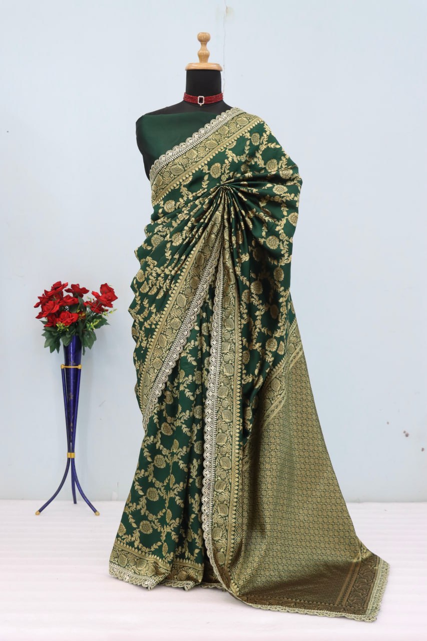 Banarasi SIlk Saree Blouse For Wedding