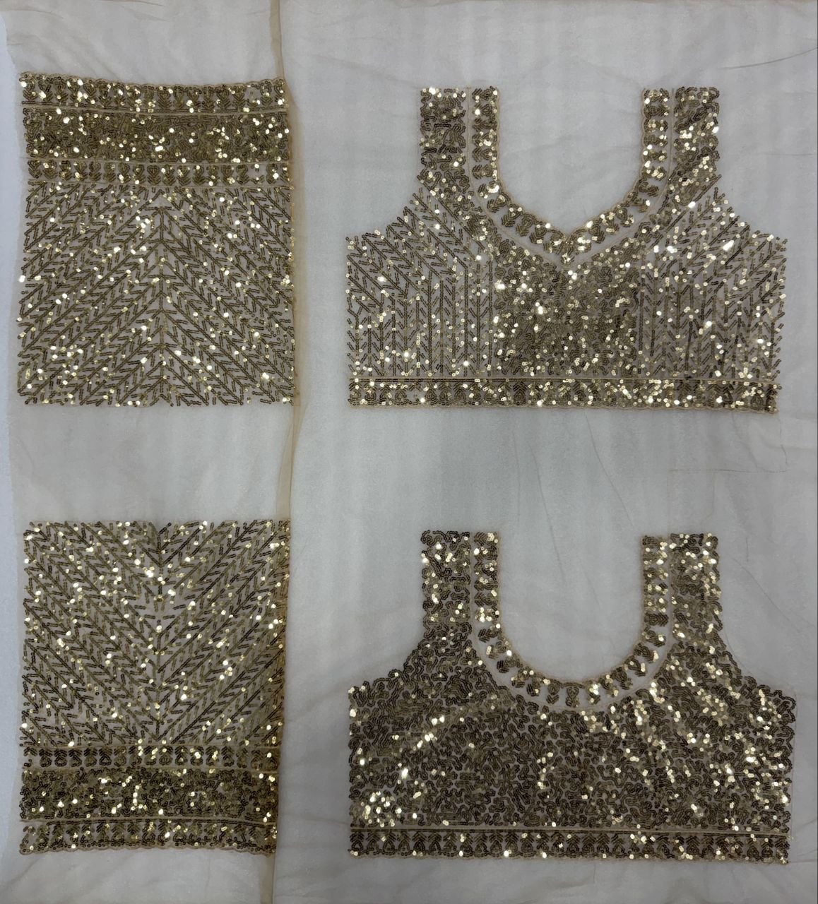 Heavy Butterfly Net Saree with 5MM Multi Sequins Embroidery Work