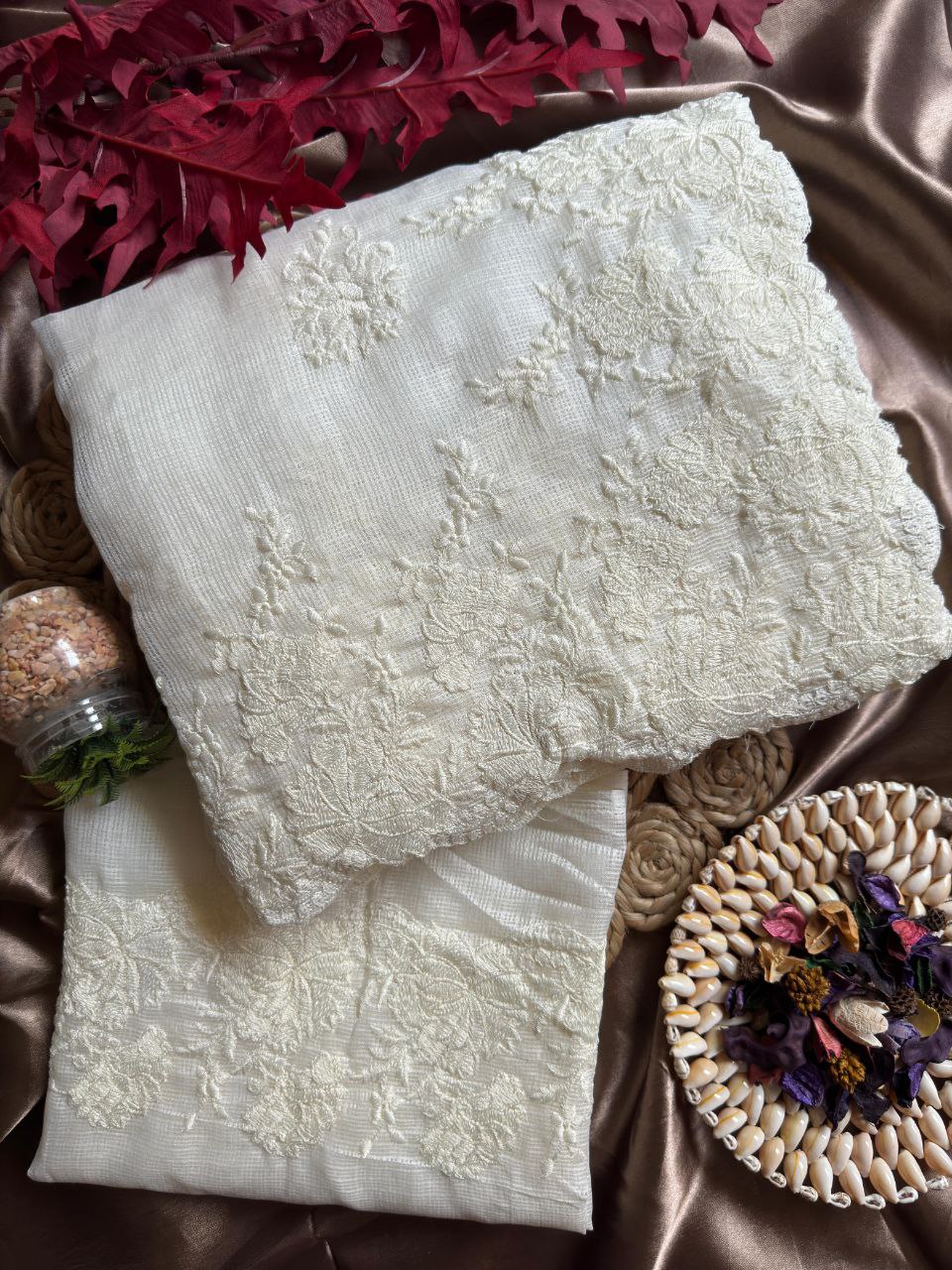 Doriya Kota Silk Saree With Blouse