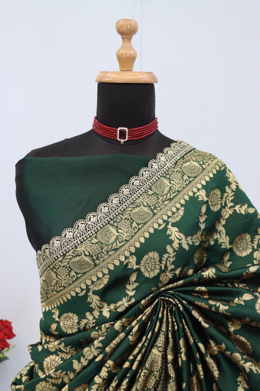 Banarasi SIlk Saree Blouse For Wedding