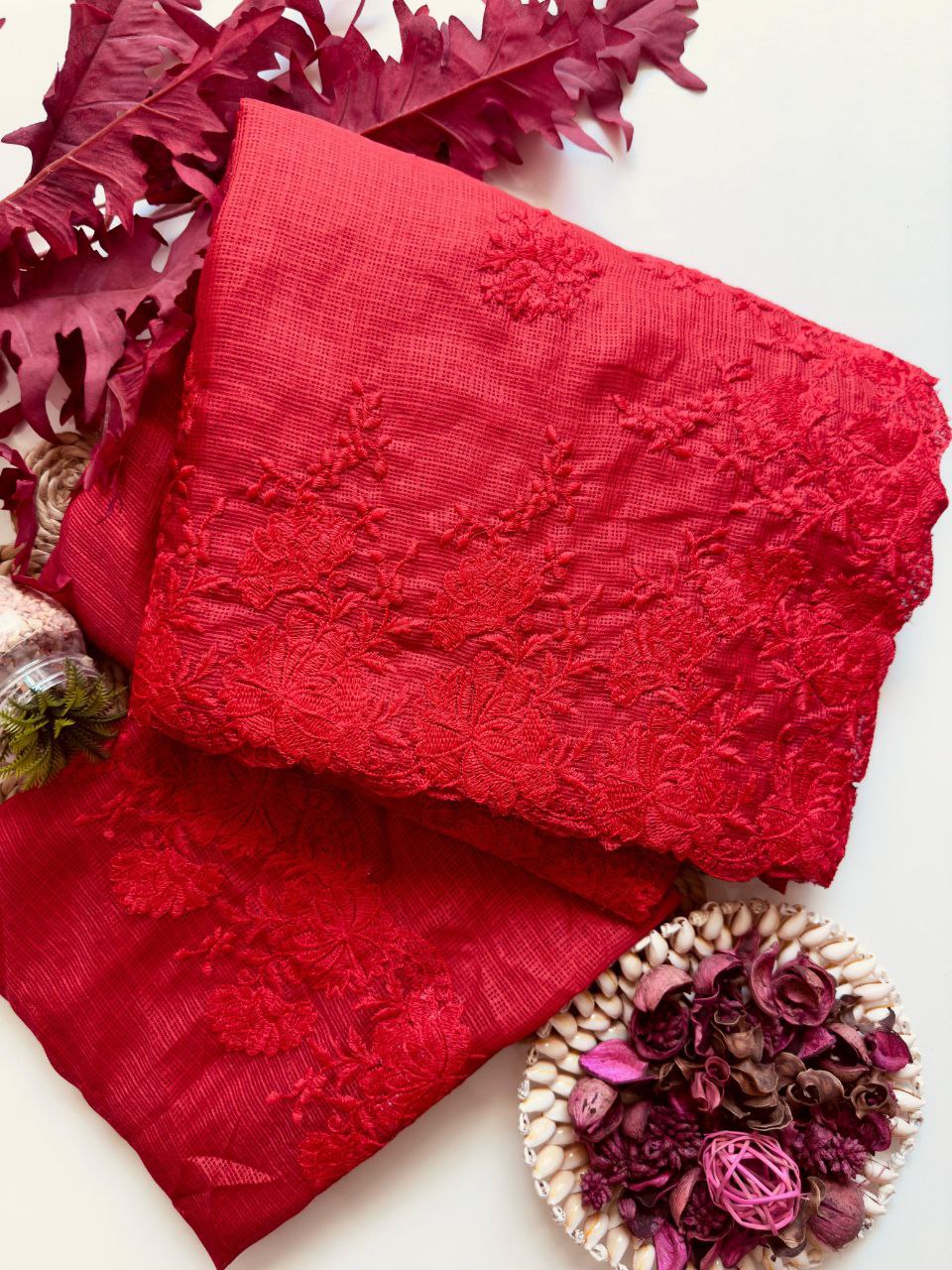Doriya Kota Silk Saree With Blouse