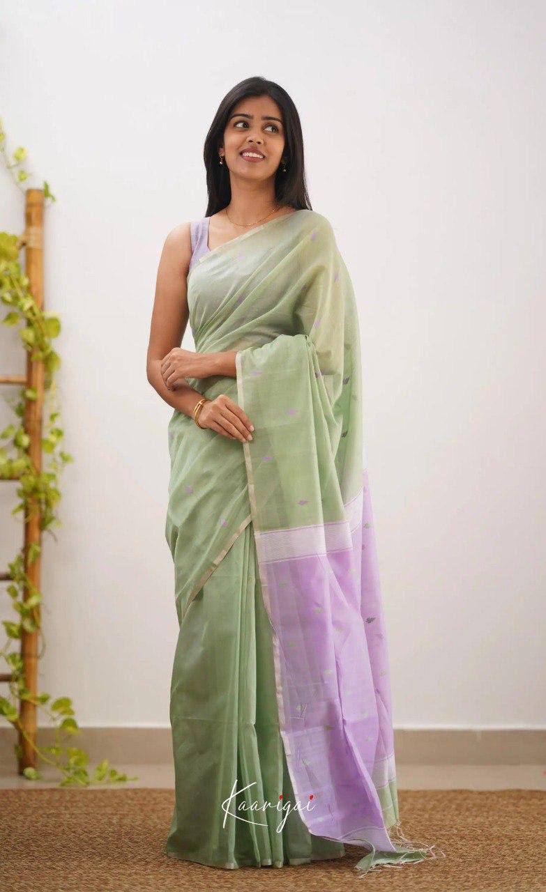 Exquisite Soft Linen Slub Saree